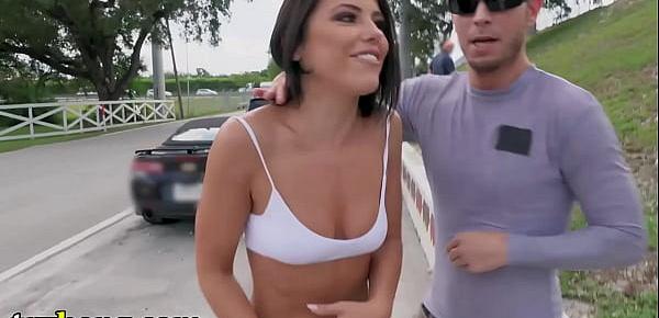  TRYBANG.COM - Crazy Public Sex In Miami With Squirting Pornstar Adriana Chechik!